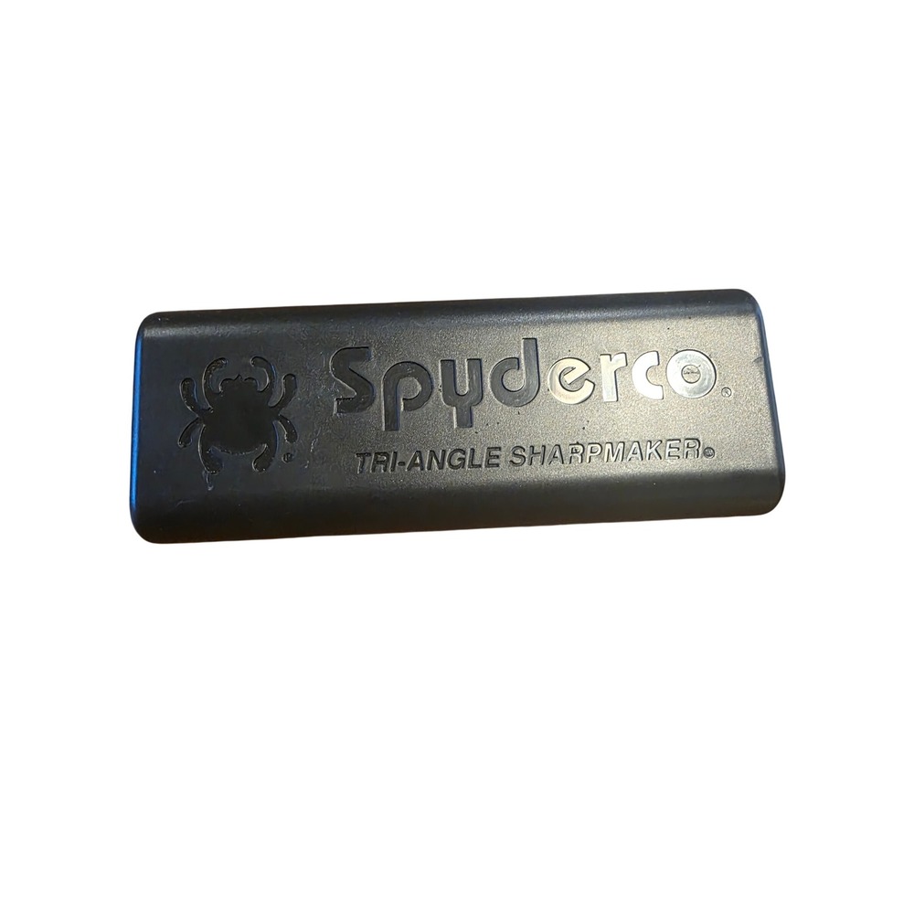 Spyderco Tri-Angle Sharpmaker 204MF Ceramic Knife Sharpening System Kit Black